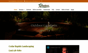 Outdoorcreationslandscape.com thumbnail