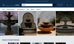 Outdoorfountainpros.com thumbnail