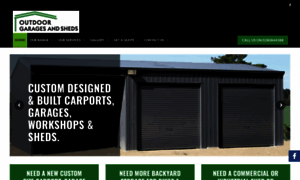 Outdoorgaragesandsheds.com.au thumbnail