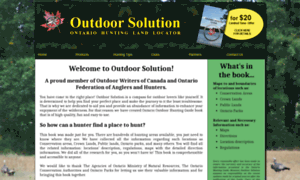 Outdoorsolution.ca thumbnail