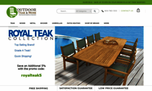 Outdoorteakandmore.com thumbnail