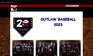 Outlawsbaseballclub.com thumbnail