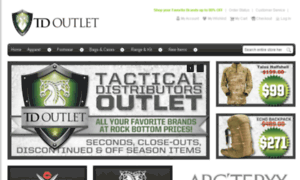 Outlet.tacticaldistributors.com thumbnail