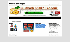 Outlook-2007repair.com thumbnail