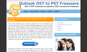 Outlook.convertosttopstfreeware.com thumbnail