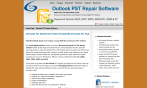 Outlook.pstrepairsoftware.com thumbnail