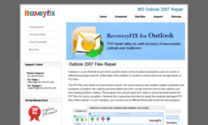 Outlook2007repair.net thumbnail