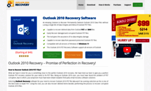 Outlook2010recovery.org thumbnail