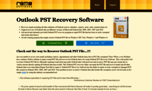 Outlookpstrecoverysoftware.com thumbnail