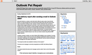 Outlookpstrepairsoftware.blogspot.com thumbnail