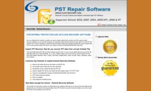 Outlookrecovery.pstrepairsoftware.com thumbnail
