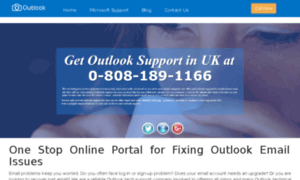 Outlooksupportnumber.co.uk thumbnail