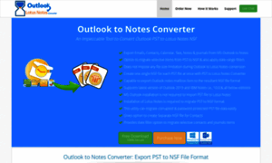 Outlooktonotesconverter.net thumbnail