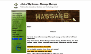 Outofmysenses.massagetherapy.com thumbnail