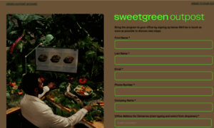 Outpost.sweetgreen.com thumbnail