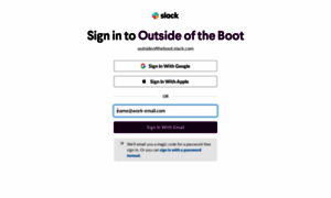 Outsideoftheboot.slack.com thumbnail