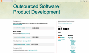 Outsourcedsoftwareproductdevelopment.blogspot.com thumbnail
