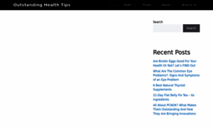 Outstandinghealthtips.com thumbnail