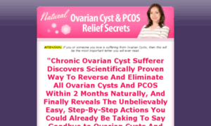 Ovariancystcures.com thumbnail