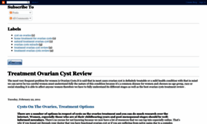 Ovariancystmiraclereview.blogspot.com.tr thumbnail