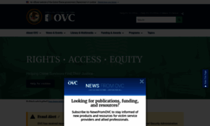 Ovc.gov thumbnail