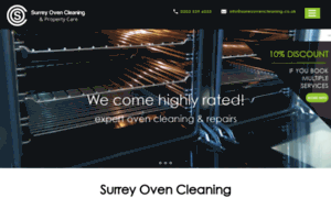 Ovencleaningsurrey.co.uk thumbnail