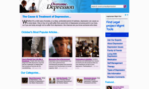 Overcomedepression.co.uk thumbnail