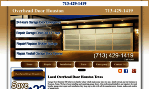 Overheaddoor-houston.com thumbnail