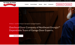 Overheaddoornortheastga.com thumbnail