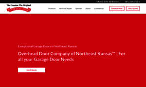 Overheaddoornortheastkansas.com thumbnail