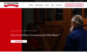 Overheaddooroflittlerock.com thumbnail