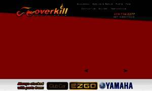 Overkillgolfcart.com thumbnail