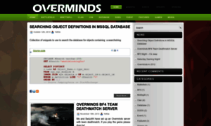 Overminds.org thumbnail