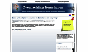 Overnachtingeemshaven.nl thumbnail