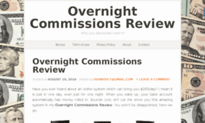 Overnightcommissionsreview.com thumbnail