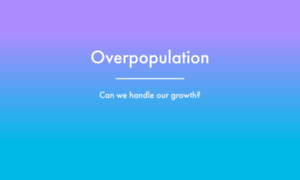 Overpopulation.world thumbnail
