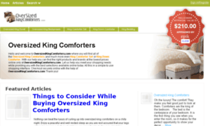 Oversizedkingcomforters.com thumbnail