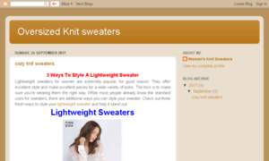 Oversizedknitsweaters.blogspot.in thumbnail