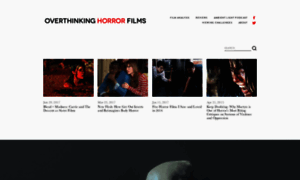 Overthinkinghorrorfilms.com thumbnail