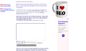 Overture-seo-tool.com thumbnail