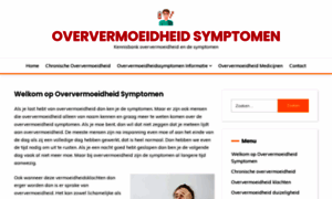 Oververmoeidheidsymptomen.nl thumbnail
