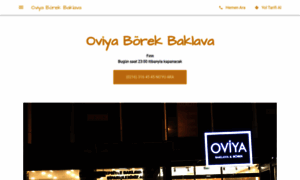 Oviya-borek-baklava.business.site thumbnail