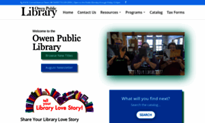 Owenpubliclibrary.org thumbnail