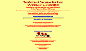 Oxford-chiltern-bus-page.co.uk thumbnail