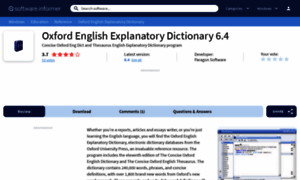 Oxford-english-explanatory-dictionary.software.informer.com thumbnail