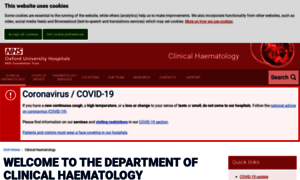 Oxford-haematology.org.uk thumbnail