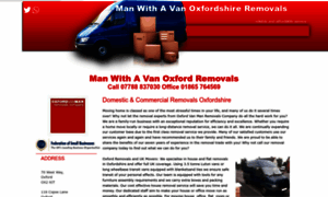 Oxford-removals-van-man.co.uk thumbnail