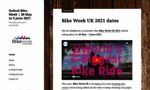 Oxfordbikeweek.co.uk thumbnail