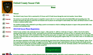 Oxfordcountysoccerclub.org thumbnail