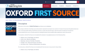 Oxfordfirstsource.com thumbnail